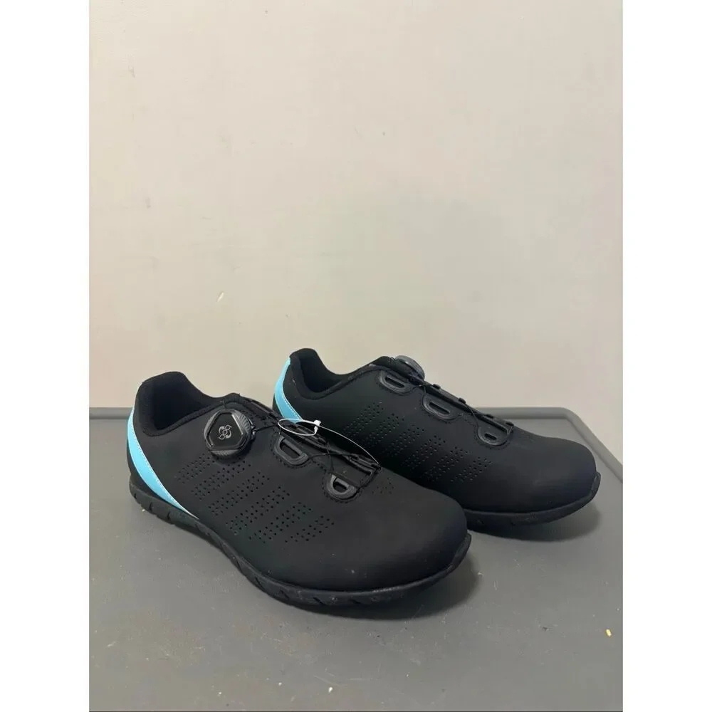 NWT Louis Garneau Women's Venturo Coolmax Cycling Black Shoes Women's Size 9US